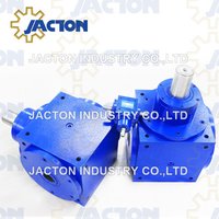 Jth210 90 Degree Hollow Shaft Four Way Gearboxes 1: 1 Ratio 90 Degree Hollow Shafts Gear Boxes