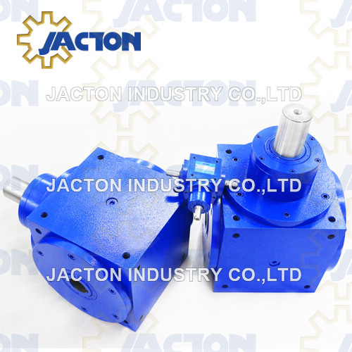 Jth240 Angle Gearbox Hollow Shaft 1 to 1 Ratio 90 Degree Gearboxes Hollow Shafts