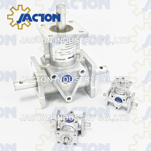 Aluminium Jta24 Reducers and Drives Bevel Gear Right Angle Gearboxes