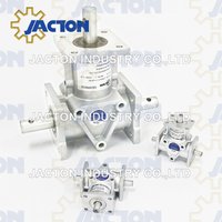 Aluminium Jta24 Reducers and Drives Bevel Gear Right Angle Gearboxes
