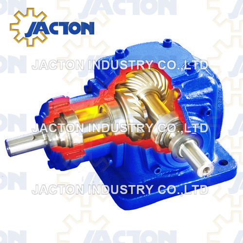 Standard and Custom Jt60 Spiral Bevel Right Angle Gearboxes