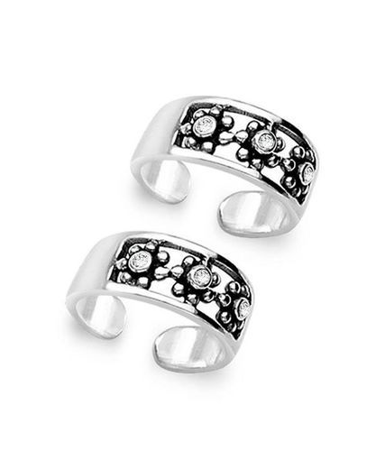 Silver Toe Rings Gender: Women