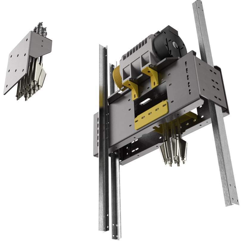 MRL Traction Machine