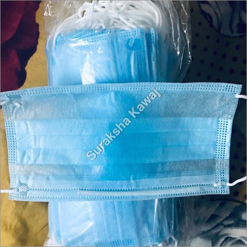 3 Ply Mask Blue With Loop