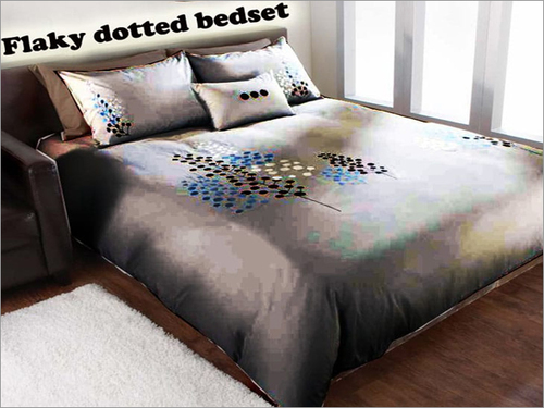 Flaky Dotted Bed Sheet