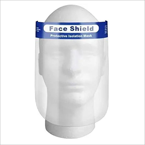 Face Glass Shield - High-Quality Transparent Protective Face Shield | Unisex Standard Size Ideal for Hospitals and Labs