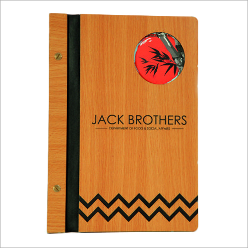 Wooden Menu