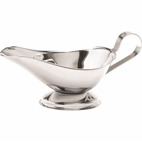 American Metalcraft 10 oz. Stainless Steel Gravy Boat