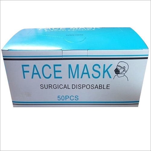 3 Ply Non Woven Face Mask With Ear Loop