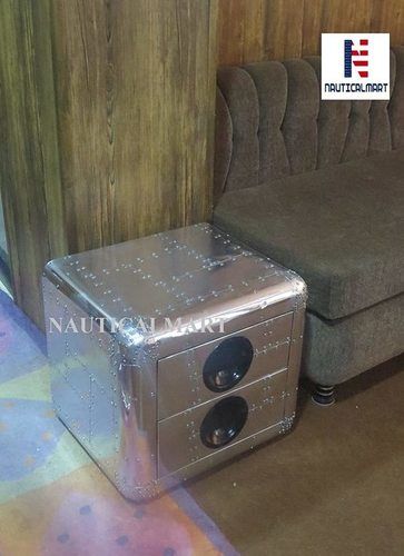Aviator Side Table - Metal Side Table - Metal End Table - Coffee Side Table - Office Furniture
