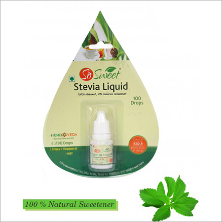 So Sweet Stevia Liquid-100 Drops