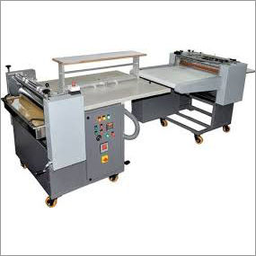 Gray Notebook Making Machine