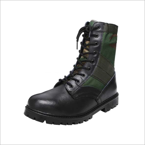 Black Mens Leather Boots