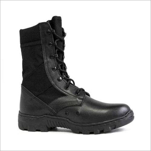 Black Mens High Boots