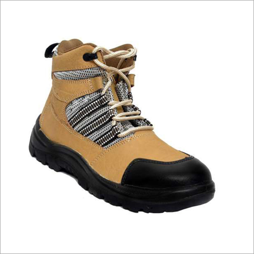 Brown-Black Mens Non Slip Trekking Shoes