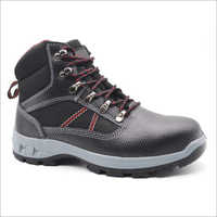 Black Mens Waterproof Trekking Shoes