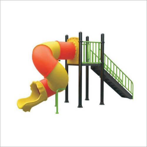 Outdoor Playground Fibreglass Tunnel Slide