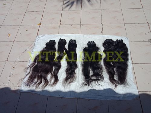 Indian Raw Wavy Hair Application: Profesional