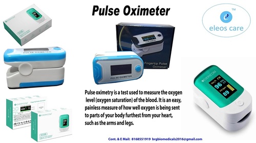 Finger Tip Pulse Oximeter By BRG BIOMEDICALS