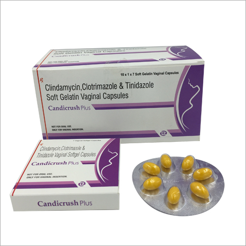 Clindamycin Clotrimazole And Tinidazole Soft Gelatin Vaginal Capsules