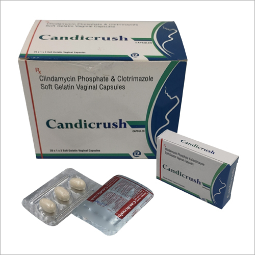 Clindamycin Phosphate And Clotrimazole Soft Gelatin Vaginal Capsules By PHAEDRUS LIFE SCIENCE PVT LTD