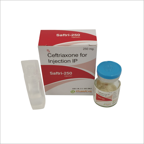 250 MG Ceftriaxone For Injection IP