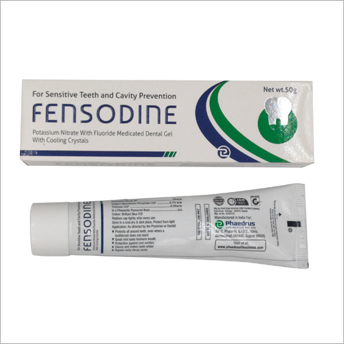 50 Gm Potassium Nitrate With Fluoride Medicated Denatal Gel Application: Personal