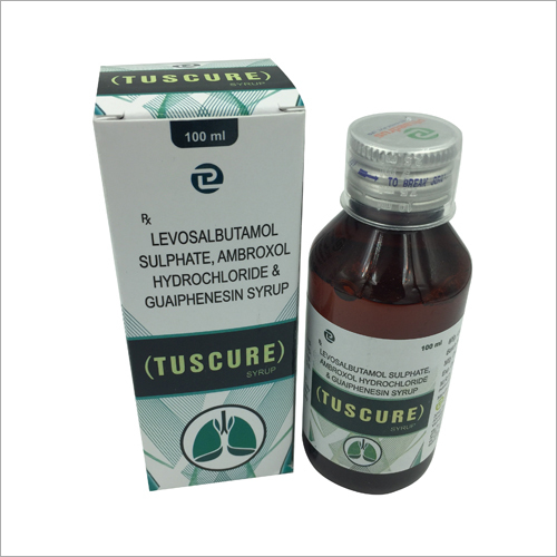 100 Ml Levosalbutamol Sulphate Ambroxol Hydrochloride And Guaiphenesin Syrup General Medicines