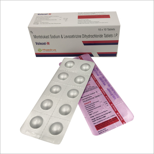 Montelukast Sodium And Levocetrizine Dihydrochroride Tablets Ip General Medicines