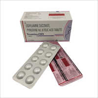 Doxylamine Succinate Pyridoxime Hcl And Floic Acid Tablets
