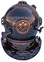 NauticalMart Bronze Decorative Diver's Helmet 19"