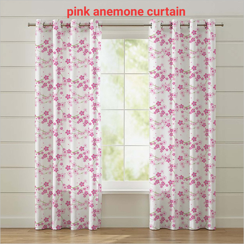 Pink Anemone Curtain