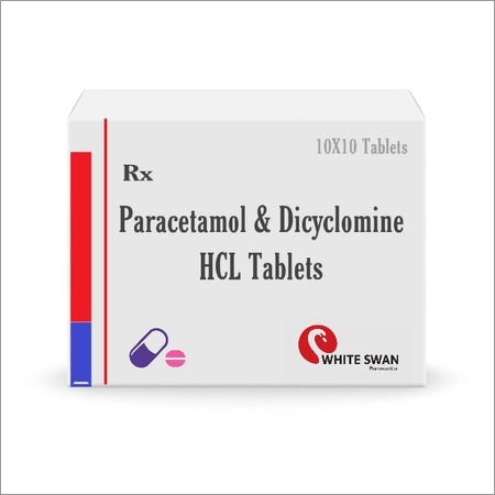 Paracetamol & Dicyclomine Hcl Tablet