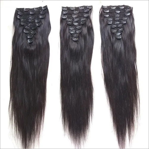 Clip in Straight Human best human hair extensions