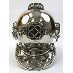 NauticalMart Aluminum Mark V Diver's Helmet 18" - Divers Helmet - Nautical Decoration - Deep Sea