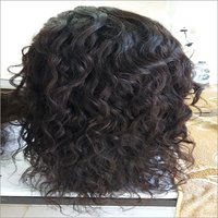 Unprocessed Curly Human Hair Full Lace Wig
