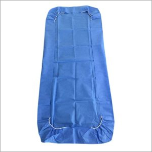 Hospital SMS Blue Bed Cover