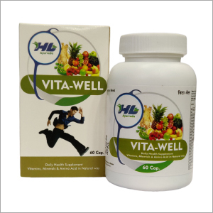 Ayurvedic Daily Healthy Supplement Vitamins Minerals And Amino Acid Capsules