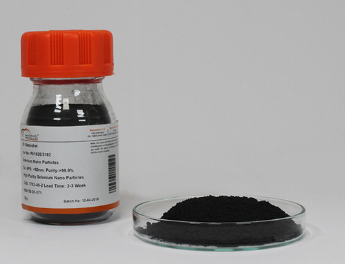Gray To Black Selenium Nanopowder