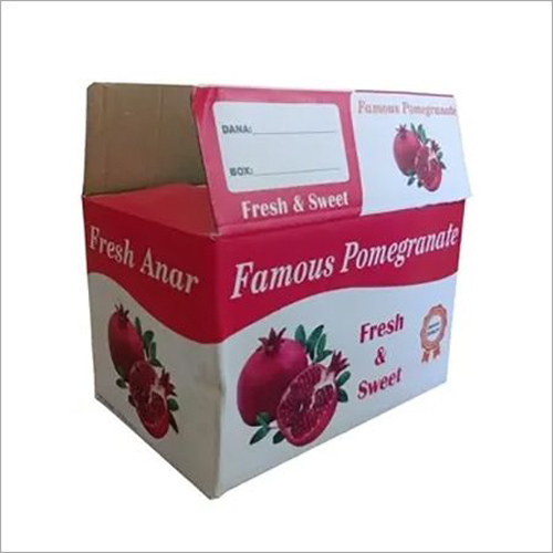Pomegranate Printed Packaging Box
