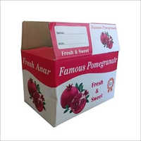 Pomegranate Printed Packaging Box