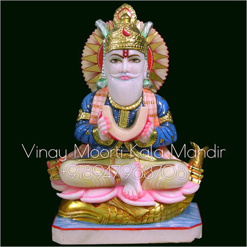 Jhulelal Marble Statue