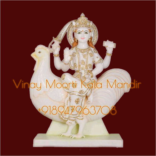 Bahuchara Maa Marble Statue