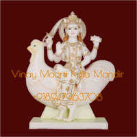 Bahuchara Maa Marble Statue