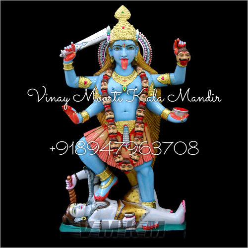Kali Mata Marble Statue