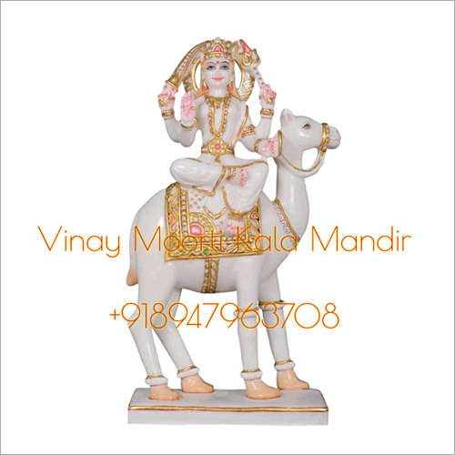 White Marble Umiya Mata Statue