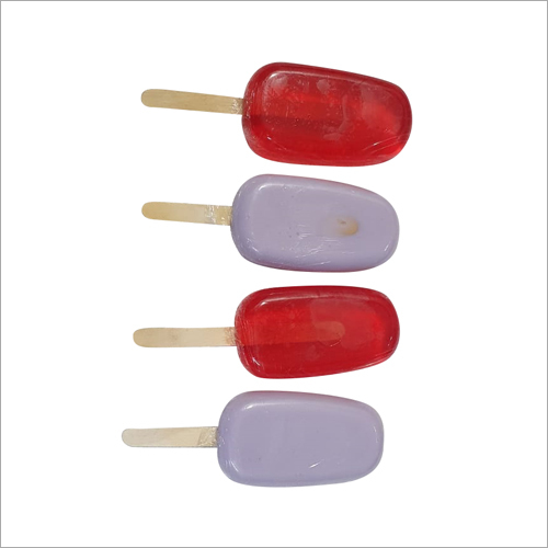 Purple Ice Cream Bar Shaped Soap