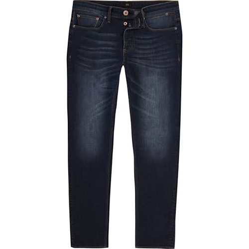 Denim Flat Jeans