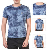 Sky Blue Round Neck T-Shirt