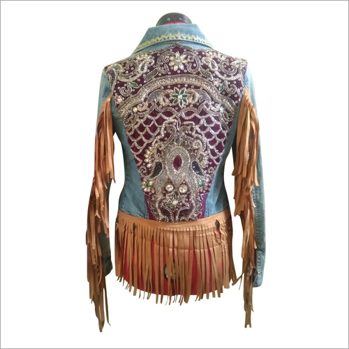 Ladies Fringe Jacket